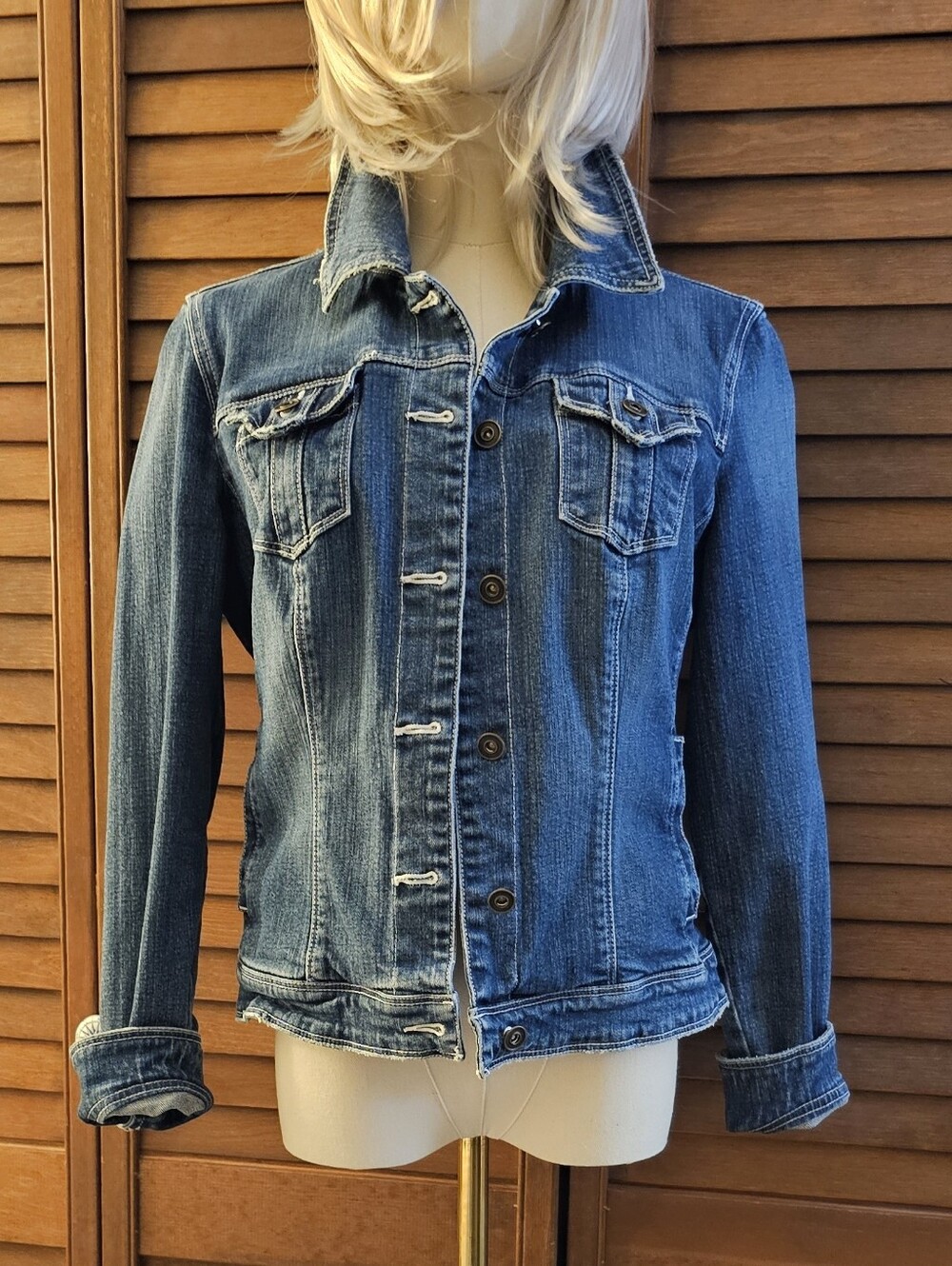Live a Little Classic Blue Denim Jean Jacket